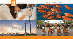 Desktop Screenshot of lydahillfoundation.org